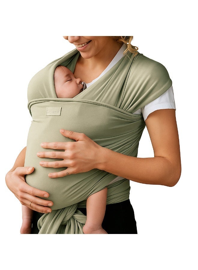 مونبون حاملة أطفال عضوية قابلة للتعديل من مونبون، مريحة وجيدة التهوية، مناسبة للأطفال حديثي الولادة وحتى سن المشي. - Image 1